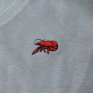 Nola Brand Perlis women’s top medium lilac 3/4 sleeve